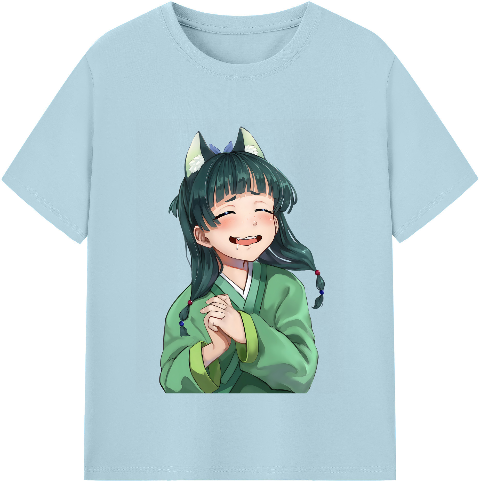 （画像用） 薬屋のひとりごと The Apothecary Diaries 綿100％半袖Tシャツ（フロントプリント）